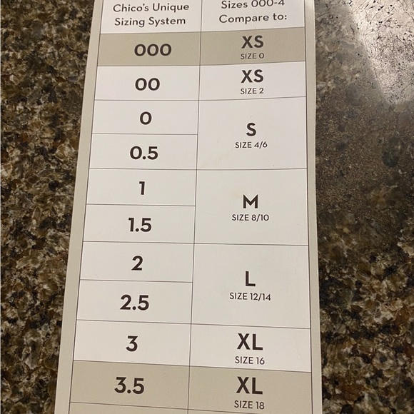 Chico’s flowy long sleeve semi-sheer top. Size 3(US-XL). - Picture 7 of 7